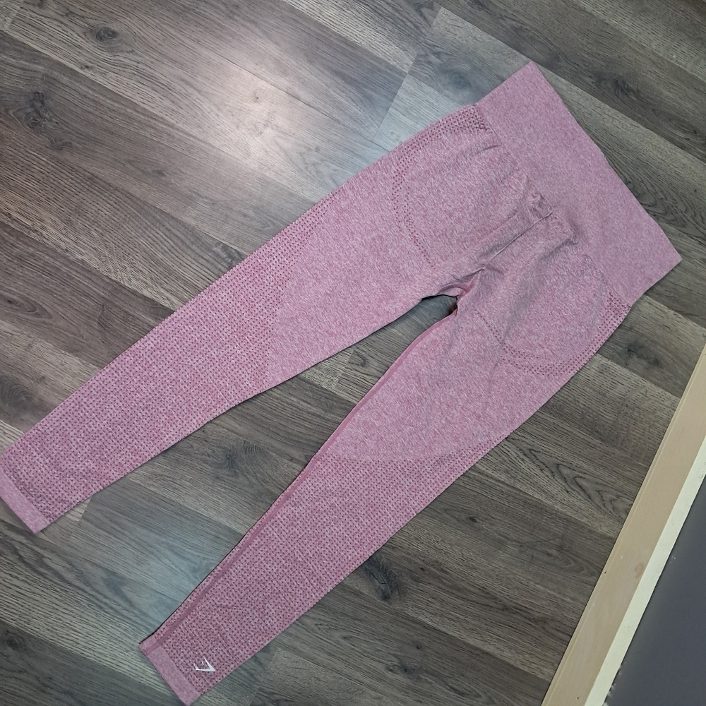 Gymshark Vital Seamless Leggings Size Small Based On Measurements Pink - Picture 2 of 8
